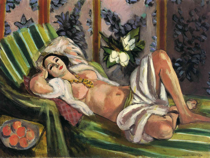Odalisque<br>1926, ͻ, 74.5 x 55.5 cm<br>ղڣBaltimore Museum of Art, Baltimore, MD, USA