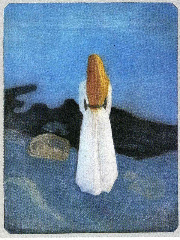 ߵŮ- Young woman on the shore, 1896<br>ղڣThe Munch Museum
