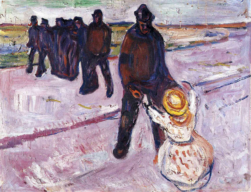 뺢- Worker and Child, 1908<br>ղڣThe Munch Museum