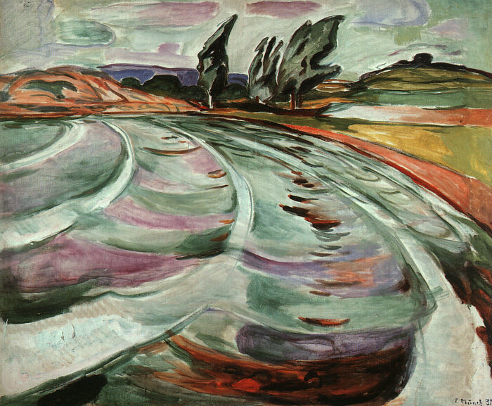 - The Wave, 1921<br>ղڣThe Munch Museum