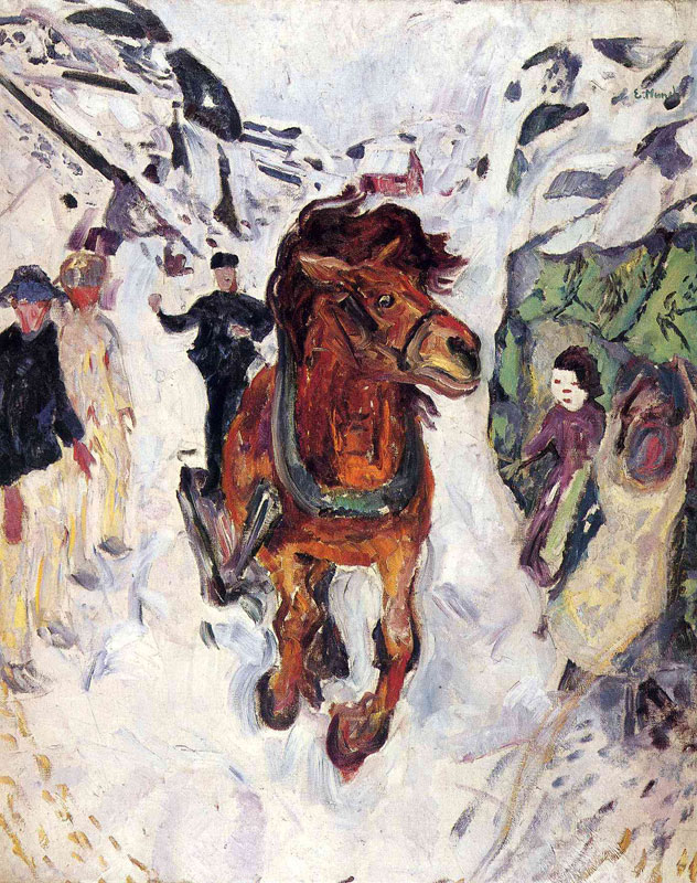 ɱ֮- Galloping horse, 1912<br>ղڣThe Munch Museum