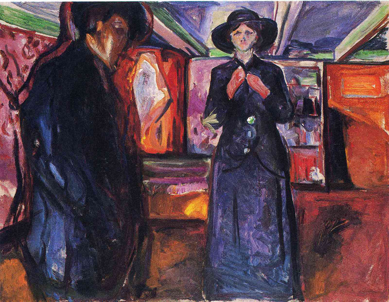 Ů2- Man and Woman II, 1915<br>ղڣThe Munch Museum