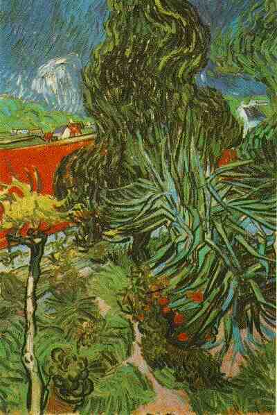 Doctor Gachet's Garden in Auvers 
