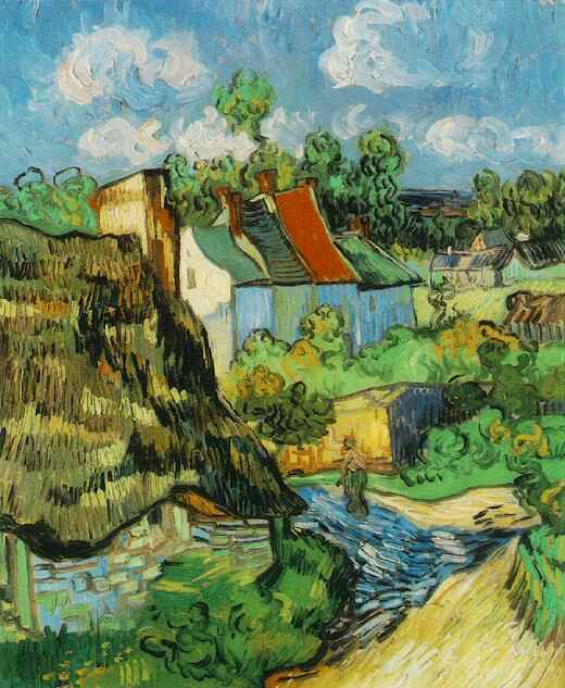 Houses in Auvers 