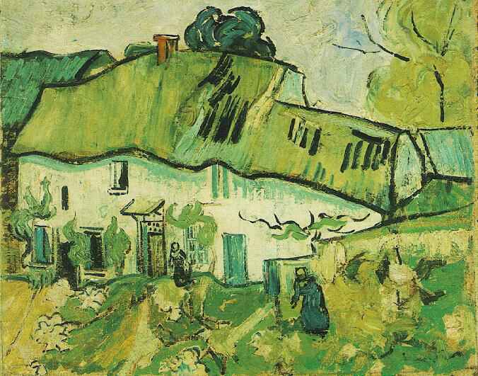 Farmhouse with Two Figures 