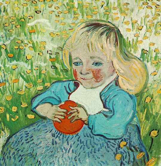 Child with Orange 