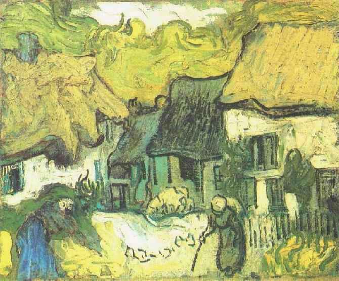 Thatched Cottages in Jorgus 