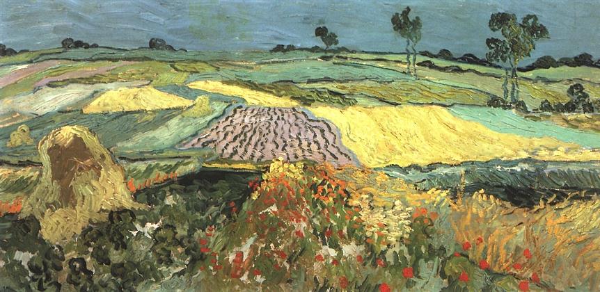 Wheat Fields near Auvers 