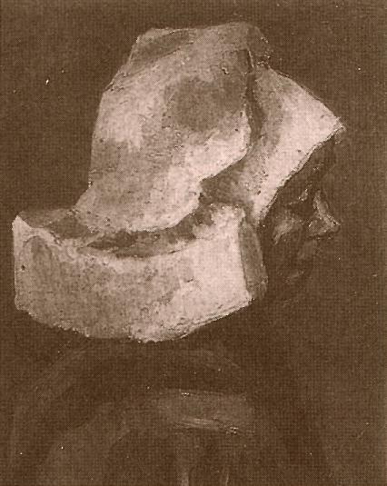 Head of a Peasant Woman with White Cap