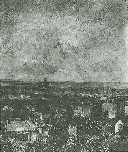 View of Paris from near Montmartre 