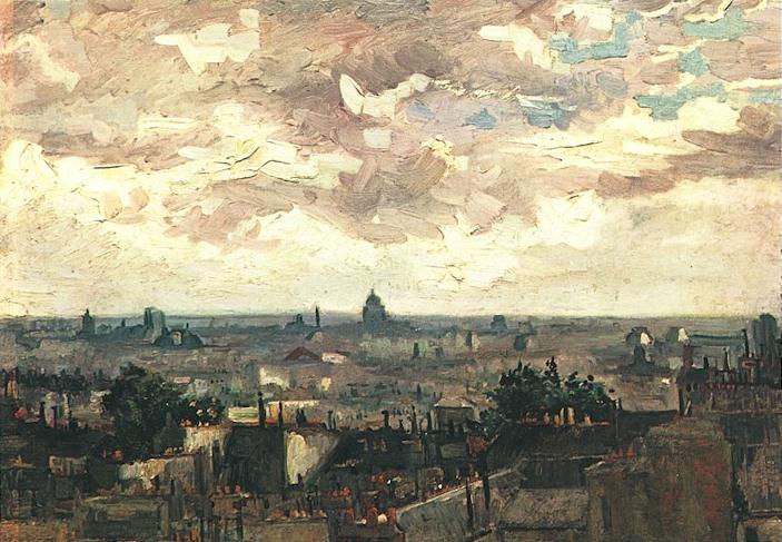 View of the Roofs of Paris 