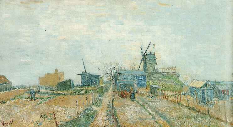 Vegetable Garden in Montmartre 