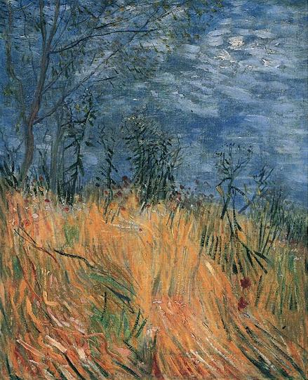 Edge of a Wheatfield with Poppies 