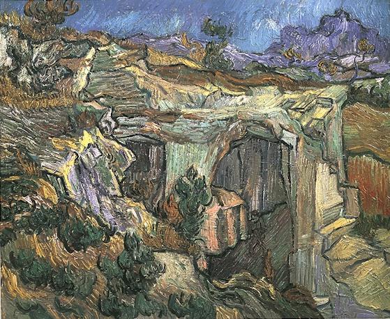 Entrance to a Quarry near Saint-Rmy 