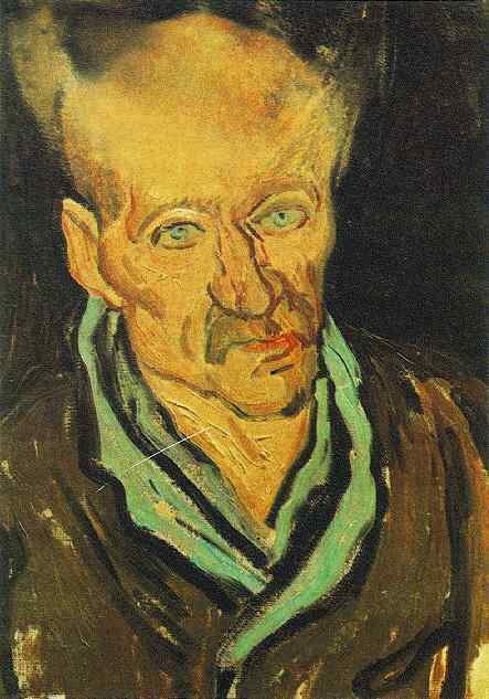 Portrait of a Patient in Saint-Paul Hospital 
