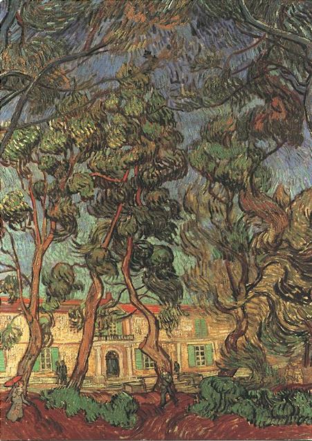 Trees in the Garden of Saint-Paul Hospital 