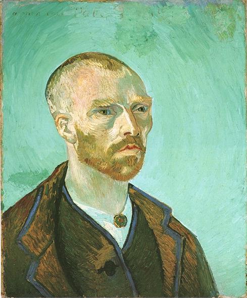 自画像(赠保罗·高更) -- Self-Portrait (Dedicated to Paul Gauguin)